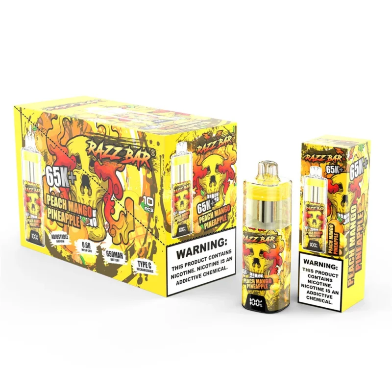 Vapemaison Razz Bar Puffs Package image
