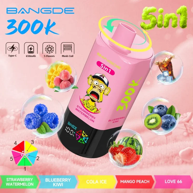 Bangde Puffs Vape 5in1 Flavor