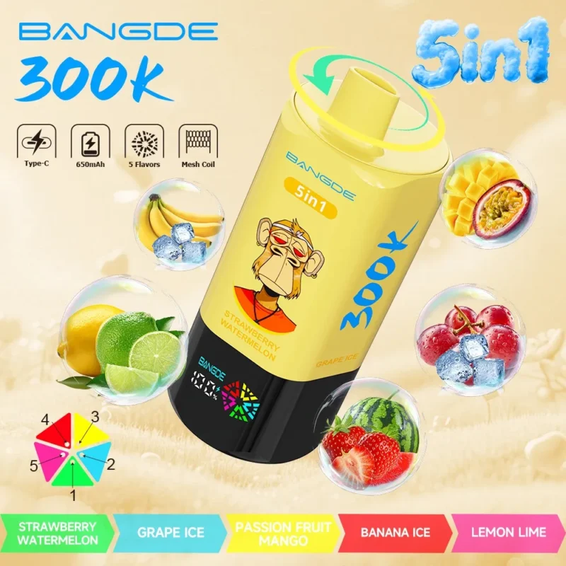 Bangde Puffs Vape 5in1 Flavor detail