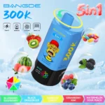 Bangde Puffs Vape 5in1 Flavor Blueberry Raspberry Black Dragon Ice Drinbow Candy Strawberry Kiwi Watermelon Sour Peach