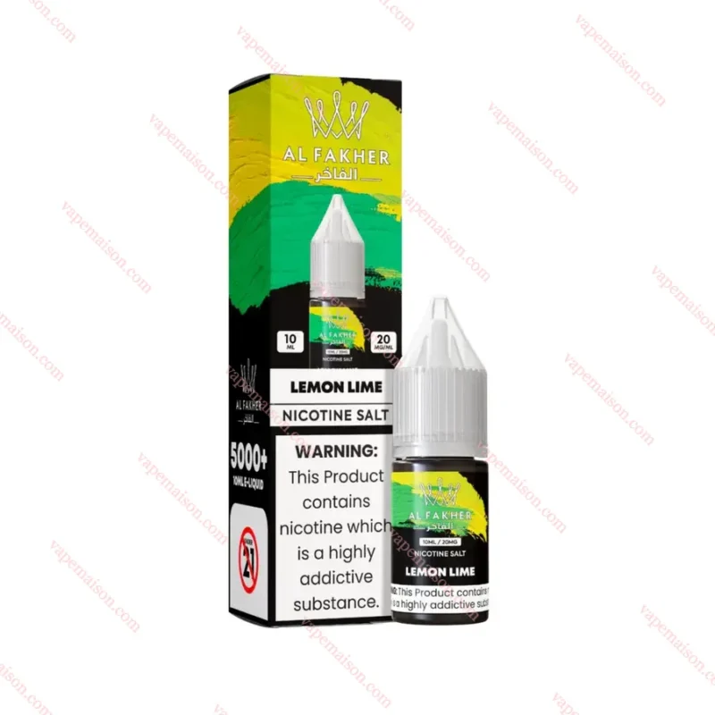 Vapemaison Al Fakher Lemon Lime 10ml Nic Salt E Liquid