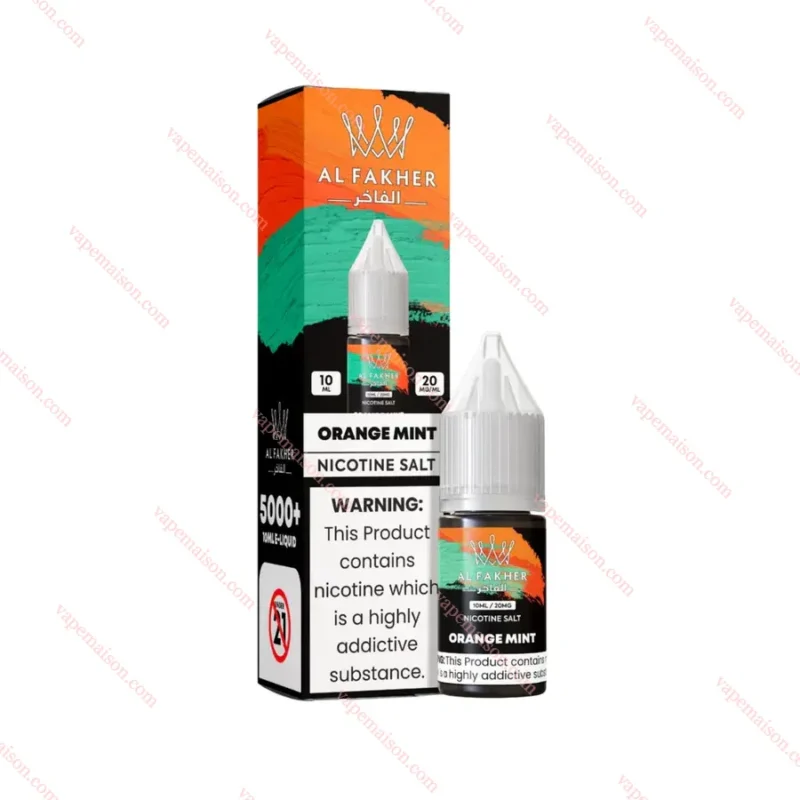 Vapemaison Al Fakher Orange Mint 10ml Nic Salt E Liquid