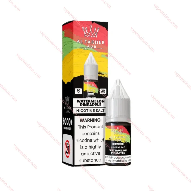 Vapemaison Al Fakher Watermelon Pineapple 10ml Nic Salt E Liquid