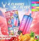 Vapemaison Stag Bar 4in1 80k Puffs Strawberry Raspberry Cherry Ice Triple Melon Pineapple Banana Kiwi Passion Fruit