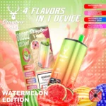 Vapemaison Stag Bar 4in1 80k Puffs Watermelon Ice Strawberry Bubble Gum Raspberry