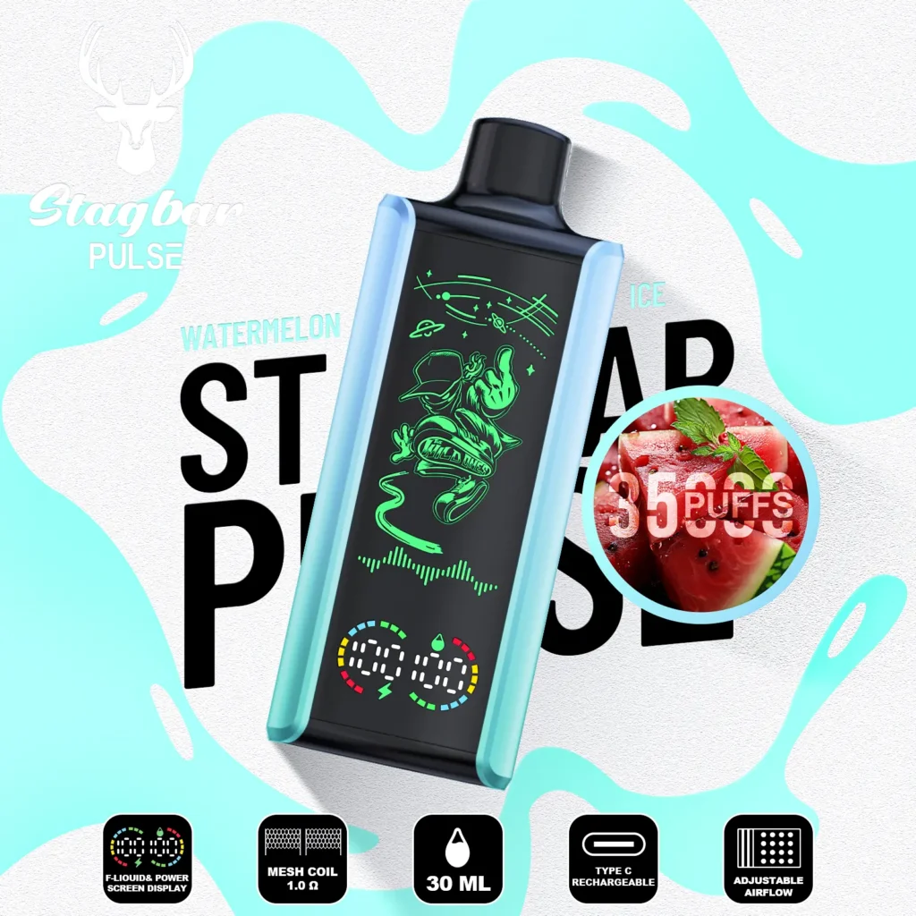 Vapemaison Stag Bar Pulse 35k Watermelon Ice