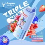 Vapemaison Stag Bar Triple Pro Puffs Blue Razz Ice Cranberry Grape Strawberry Watermelon