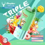 Vapemaison Stag Bar Triple Pro Puffs Watermelon Ice Strawberry Grape Peach Mango Pineapple