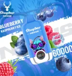 Vapemaison Stagbar Nexus 60k Puffs Blueberry Raspberry Ice