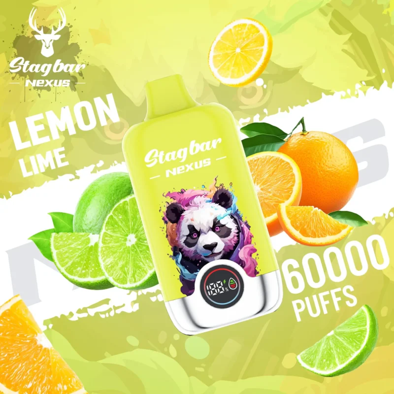 Vapemaison Stagbar Nexus 60k Puffs Lemon Lime