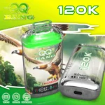 Qq Bang 120k Disposable Vape LED Display Flavor Watermelon Ice