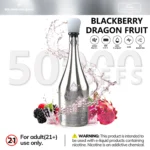 Champagne Vape 50K Armand de Brignac Blackberry Dragon Fruit Flavor - VapeMaison