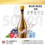 Champagne Vape 50K Armand de Brignac Blue Razz Ice Flavor - VapeMaison