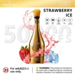 Champagne Vape 50K Armand de Brignac Strawberry Ice Flavor - VapeMaison