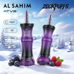 ATVS AL SAHIM 200K Blueberry Raspberry Flavor - Disposable Vape VapeMaison