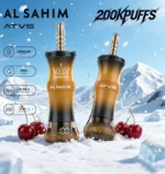 ATVS AL SAHIM 200K Cherry Fizzy Flavor - Disposable Vape VapeMaison