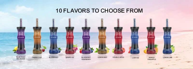 ATVS AL SAHIM 200K Flavor List - Disposable Vape VapeMaison