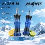 ATVS AL SAHIM 200K Lemon Lime Flavor - Disposable Vape VapeMaison