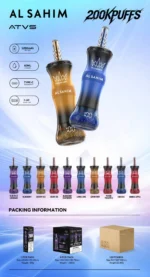 ATVS AL SAHIM 200K Puffs Product Display - Disposable Vape VapeMaison