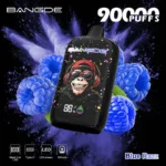 Bang De 90K Puffs Vape Flavor Blue Razz Flavor Disposable Vape - VapeMaison