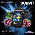 Bang De 90K Puffs Vape Flavor Grape Blackcurrant Flavor Disposable Vape - VapeMaison