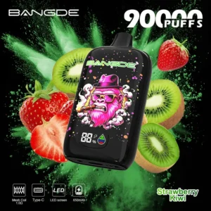 Bang De 90K Puffs Vape Flavor Strawberry Kiwi Flavor Disposable Vape - VapeMaison