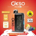 OKSO Pulse X 25000 Puffs Grapefruit Refresher Flavor Disposable Vape - VapeMaison