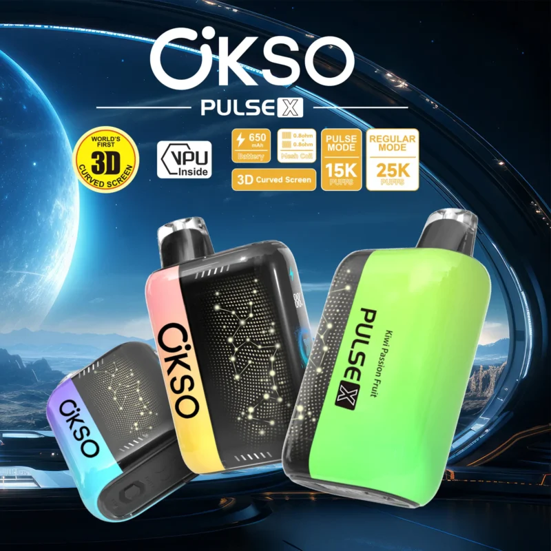 OKSO Pulse X 25.000 boccate - Sigaretta elettronica usa e getta - Immagine principale - VapeMaison