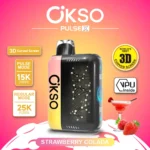 OKSO Pulse X 25000 Puffs Strawberry Colada Flavor Disposable Vape - VapeMaison