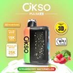 OKSO Pulse X 25000 Puffs Strawberry Watermelon Flavor Disposable Vape - VapeMaison