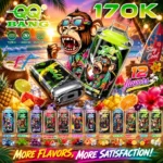 Qq Bang 170000 170K Puffs Vape Flavor Main Image Flavor Disposable Vape - VapeMaison