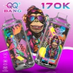 Qq Bang 170000 170K Puffs Vape Flavor Mixed Berries Flavor Disposable Vape - VapeMaison