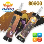 QQ Bang 80K Puffs Shisha Vape British Red Bull Disposable Hookah Flavor