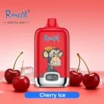 Sigaretta elettronica usa e getta R&M Tornado da 12.000 boccate al gusto Cherry Ice - VapeMaison