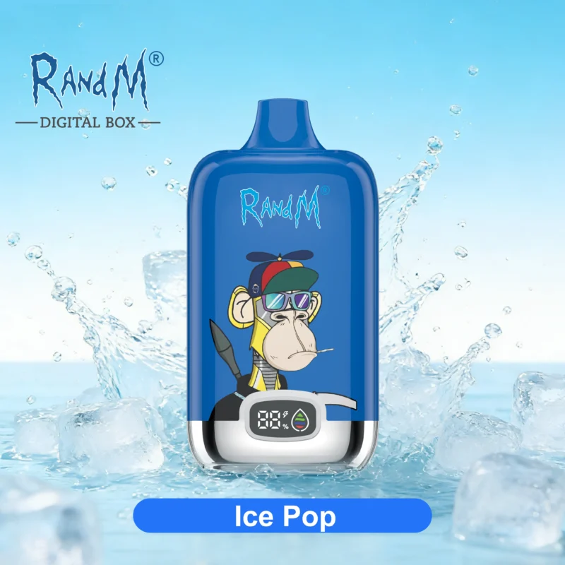 Sigaretta elettronica usa e getta R&M Tornado 12.000 boccate al gusto Ice Pop - VapeMaison
