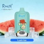 Sigaretta elettronica usa e getta R&M Tornado da 12.000 boccate al gusto Lush Ice - VapeMaison