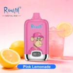 Sigaretta elettronica usa e getta R&M Tornado 12.000 boccate al gusto di limonata rosa - VapeMaison