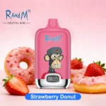 Sigaretta elettronica usa e getta R&M Tornado 12.000 boccate al gusto di ciambella alla fragola - VapeMaison