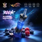 Uor Al Bang 300K Puffs Shisha Vape Flavor Blueberry Raspberry Flavor Disposable Vape - VapeMaison