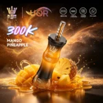 Uor Al Bang 300K Puffs Shisha Vape Mango Pineapple Disposable Hookah Flavor