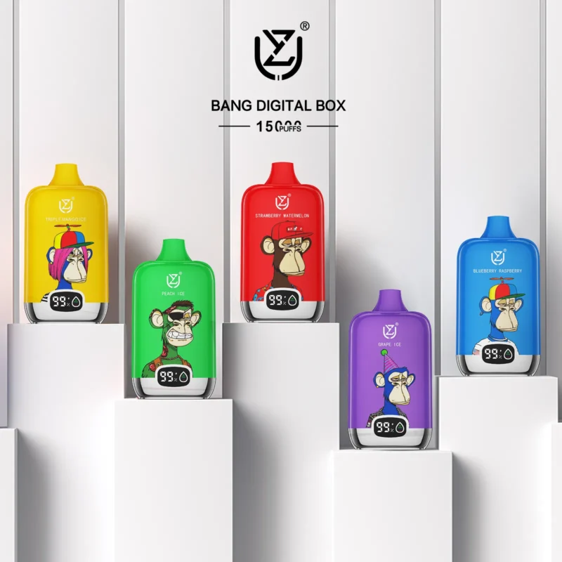 UZY Bang Digital 15000 Puffs LED Display Vape Product Picture 5 - VapeMaison