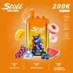 Bang Leader Stoll 200K Puffs Grape Ice & Mango Peach & Blueberry Watermelon Disposable Vape - VapeMaison