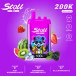 Bang Leader Stoll 200K Puffs Kiwi Watermelon Ice & Strawberry Watermelon Ice & Black Dragon Ice Disposable Vape - VapeMaison