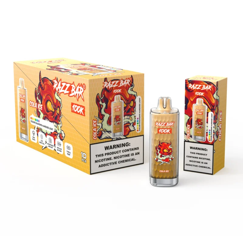 Razz Bar 100K Puffs Cola Ice Disposable Vape