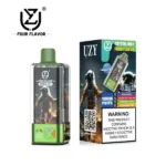 UZY Crystal 4in1 100K Puffs Mixed Berry Passion Fruit Kiwi Lime Disposable Vape