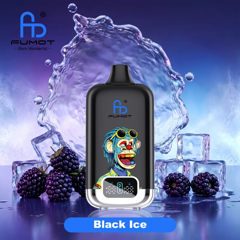 Fumot Tornado Box Pro 22000 Puffs Black Ice Flavor Disposable Vape - VapeMaison