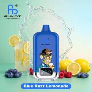 Fumot Tornado Box Pro 22000 Puffs Blue Razz Lemonade Flavor Disposable Vape - VapeMaison