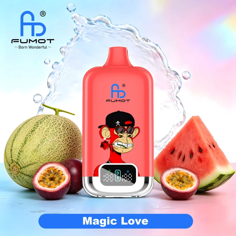 Fumot Tornado Box Pro 22000 Puffs Magic Love Flavor Disposable Vape - VapeMaison