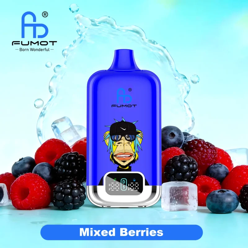 Fumot Tornado Box Pro 22000 Puffs Mixed Berries Flavor Disposable Vape - VapeMaison