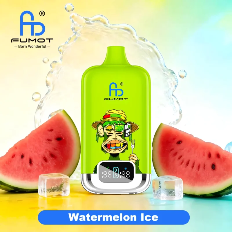 Fumot Tornado Box Pro 22000 Puffs Watermelon Ice Flavor Disposable Vape - VapeMaison